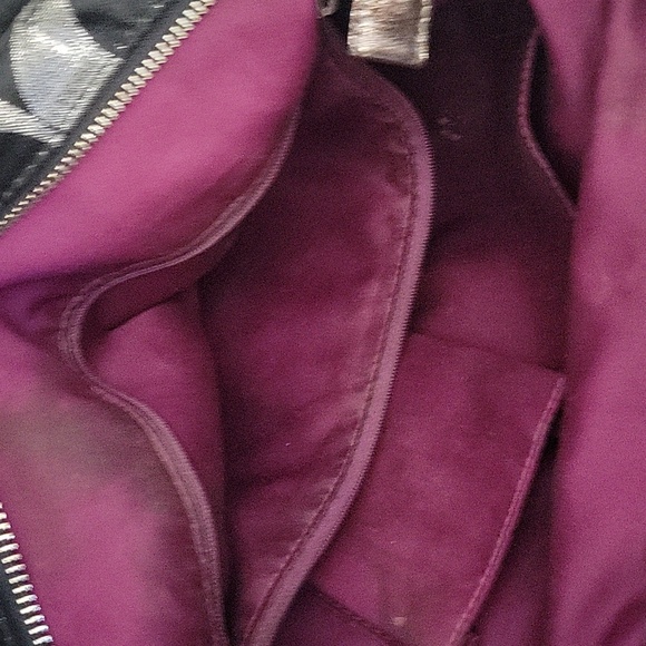 Coach Poppy 1941 Lurex Purse - Black/Silver - Picture 5 of 8